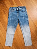 Jeans - Capri Jeans Short Hose Gr. 38 mit Perlen Kr. Dachau - Dachau Vorschau