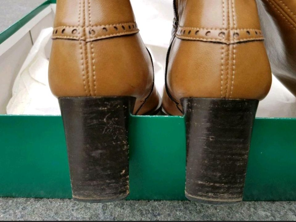 Paul Green - Damen Stiefel Langschaftstiefel, camel (Größe 40) in Sankt Augustin