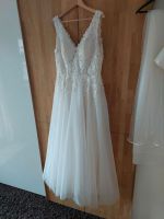 Hochzeitskleid Brautkleid Gr 44 ivory Bayern - Thurmansbang Vorschau