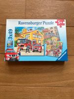 Ravensburger Puzzle Feuerwehreinsatz 3x49 Niedersachsen - Melle Vorschau