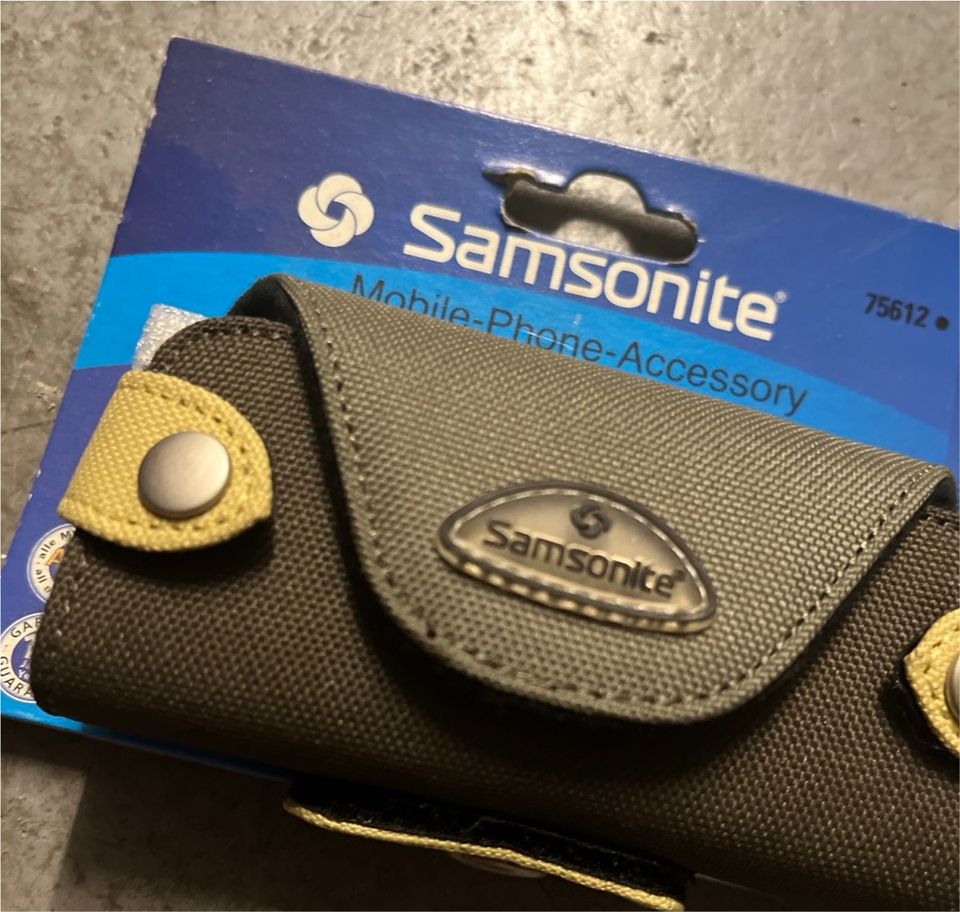 Samsonite Vintage Handytaschen Magnetverschluss in Marl