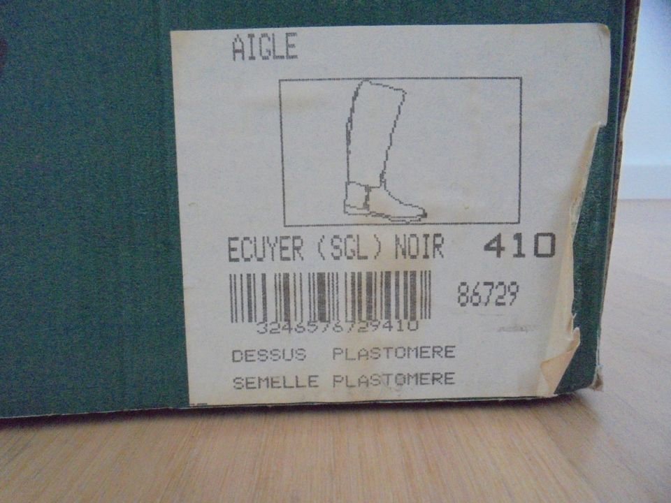 Aigle Reitstiefel Ecuyer 41 XL ~ Latex Gummistiefel in Aalen