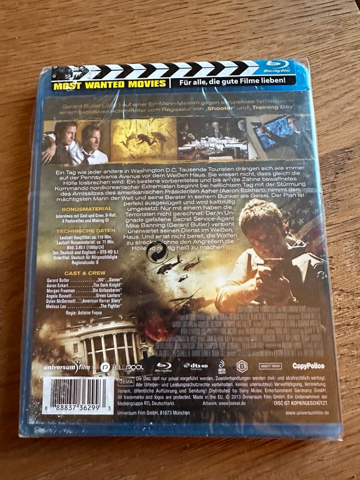 Blu-ray OLYMPUS Has Fallen +++NEU+++ in Hamburg