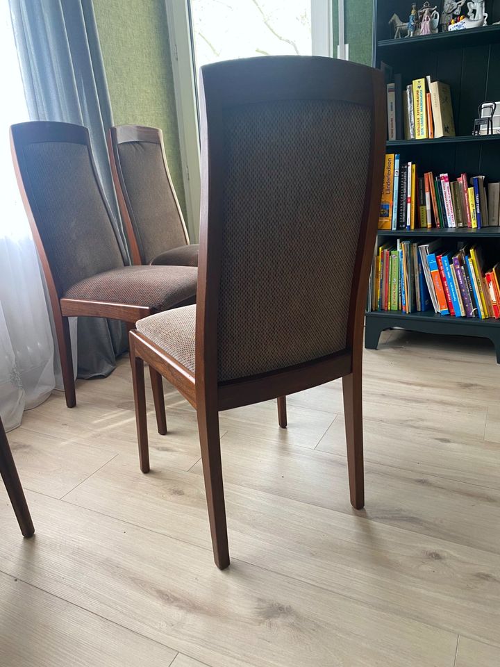 6 x Essstühle Stühle Set Vintage Stuhl Holz in Dortmund