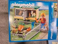 PLAYMOBIL 6140 Hasenstall mit Freigehege Kaninchen Karotten Bayern - Pullach Vorschau