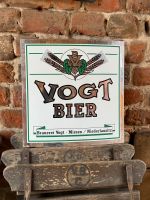 Bier Schild Brauerei Vogt Missen Calau Vetschau kein Emailschild Brandenburg - Peitz Vorschau