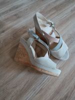 Damen Wedges Keilabsatz Kork Sandalen Schuhe Größe 37 Hessen - Großenlüder Vorschau