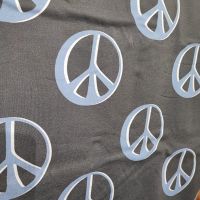 Stoff french Terry Sweat Peace nähzubehör SALE Schleswig-Holstein - Busdorf Vorschau