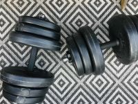 Fitness Training Kurzhanteln 2x 20Kg Hanteln Gewichte Gym Sport Bayern - Kümmersbruck Vorschau