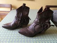 A.S.98 - Stiefeletten - Bronze-braun mit Reptilprägung - Gr. 37 Berlin - Pankow Vorschau
