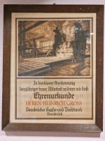 Ehrenurkunde Osnabrück KME 1935 .63/51 cm circa Niedersachsen - Georgsmarienhütte Vorschau