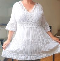 Weißes romantisches Kleid in L-XL Sachsen - Radebeul Vorschau