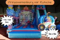 Hüpfburg Prinzessin Multiplay Rutsche  Mieten, Kindergeburtstag, Sachsen-Anhalt - Gutenborn Vorschau