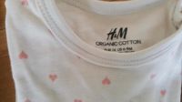 H&M Body weiss rosa Herzen, Gr. 74 Stuttgart - Stuttgart-Ost Vorschau