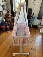 Babybett (mit Schaukelmöglichkeit) Dresden - Dresden-Plauen Vorschau