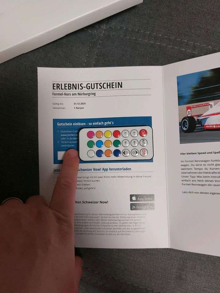 Formelkurs Nürburgring von Jochen Schweizer in Tensfeld