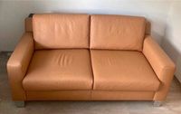 2-Sitzer Ewald Schillig Ledersofa caramel modern zeitlos Niedersachsen - Hameln Vorschau