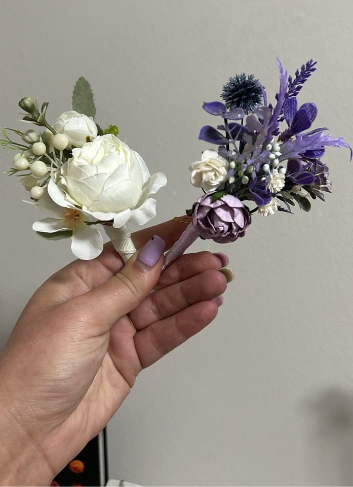 Künstliche Blumen Hochzeit Stecker und zum umbinden in Flensburg