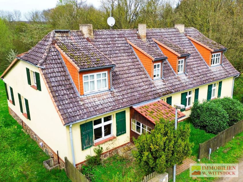 RESERVIERT- Attraktives Bauernhaus in absolut ruhiger Lage mit Blick in die Prignitzer Landschaft in Meyenburg