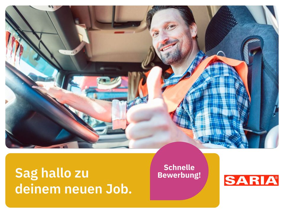 LKW Fahrer (w/m/d) 15,50€ pro Stunde (SARIA Gruppe) Fahrer Kraftfahrer Chauffeur  Kurierfahrer in Freiburg im Breisgau