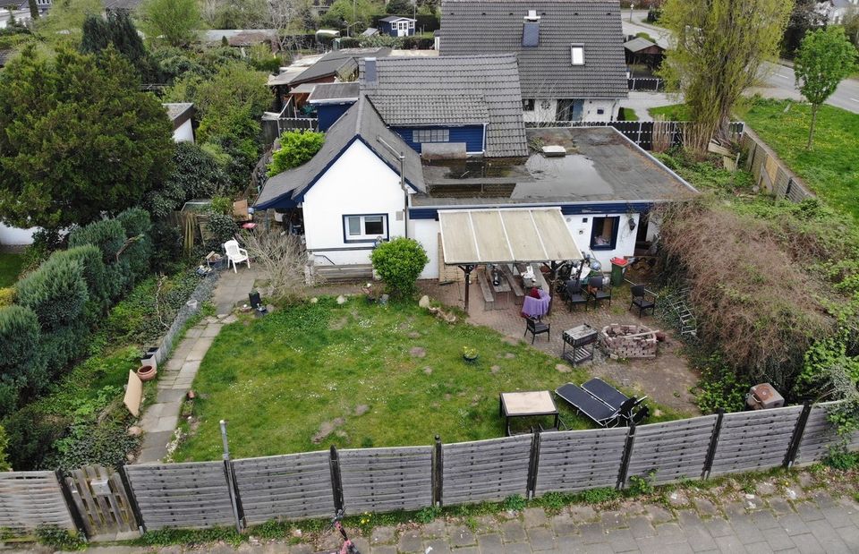 Meidendorf. Attraktives Grundstück mit Altbestand für Traumhaus in Hamburg