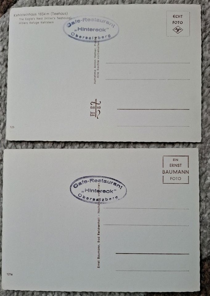 Postkarte Kehlsteinhaus am Obersalzberg in Essen