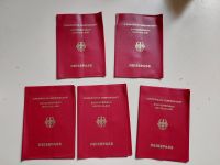 5 Stück Reisepass Hülle, Schutzhülle, BRD, rot, ****Top Dresden - Blasewitz Vorschau