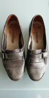 Halbschuhe, Leder, khaki, Gr. 38 Bayern - Taufkirchen Vils Vorschau