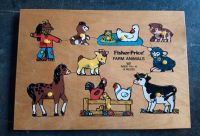 Fisher Price Holzpuzzle Farm Animals von 1976 Vintage Nordrhein-Westfalen - Stolberg (Rhld) Vorschau