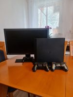 PS4 Pro + 2 Controller + Gaming Monitor BenQ RL2455 + Ladestation Baden-Württemberg - Lobbach Vorschau