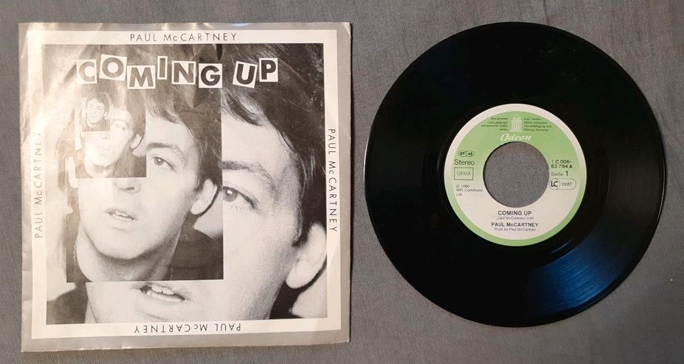 7x Paul McCartney 7Inch Schallplatten in Krempdorf