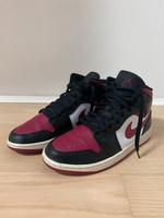 Nike Air Jordan 1 „Mid Bred Toe“ - „Mittelgroßer Zeh“ Bayern - Lappersdorf Vorschau