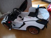 Lambo  Kinder Electro Auto weiss schwarz neu neu neu Niedersachsen - Buchholz in der Nordheide Vorschau