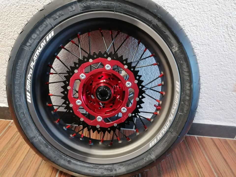 SM PRO Felgensatz Radsatz Supermoto Felgen passend für Beta RR in Bramsche