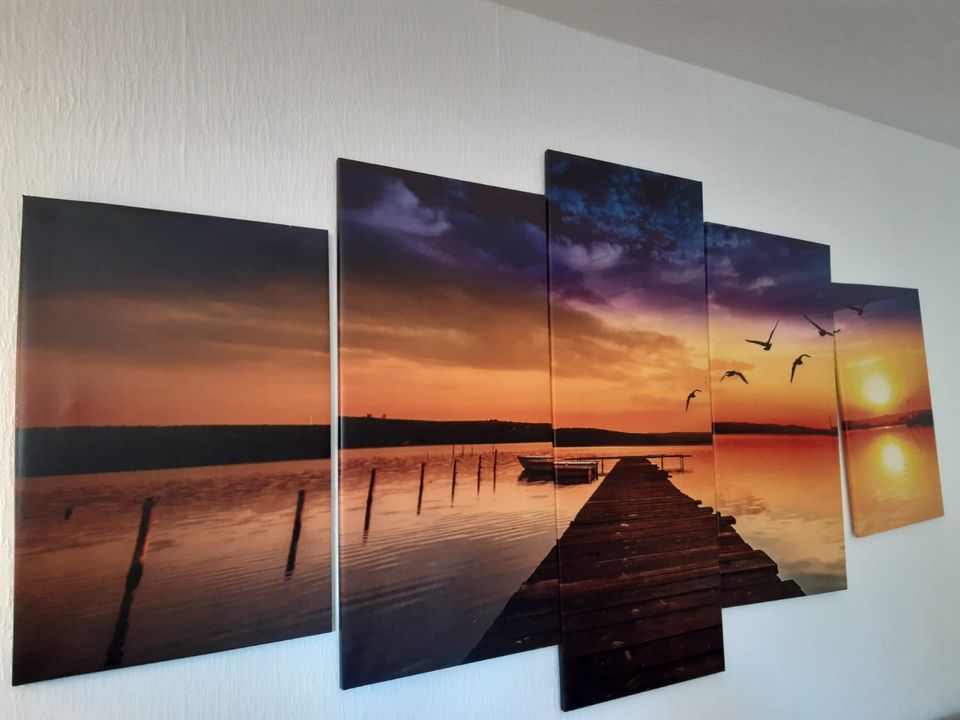 Wandbild 5 teilig in Flensburg