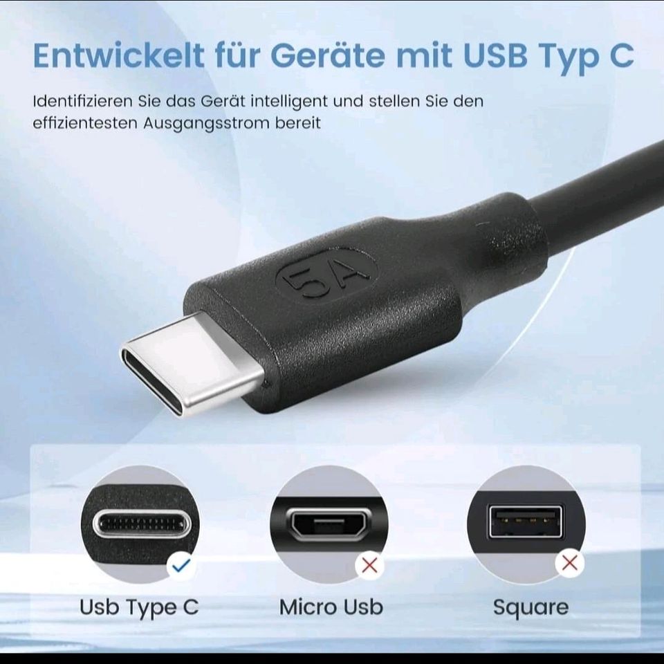 100W USB C Type C Notebook Netzteil Ladegerät für MacBook Lenovo in Hamburg