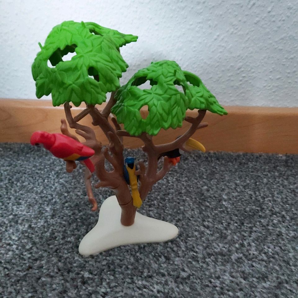 Playmobil Baum mit Papageien in Linkenheim-Hochstetten