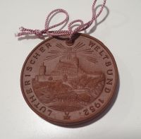 Meissen Porzellan Medaille 1952 Lutherischer Weltbund Luther Dresden - Innere Altstadt Vorschau