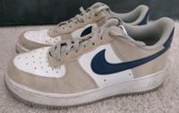 Nike Air Force 1'07 beige / blau Gr. 40 Sachsen-Anhalt - Jessen (Elster) Vorschau