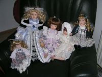 Porzellan Puppen aus Omas Sammlung 29-45 cm komplett im Paket Niedersachsen - Sehnde Vorschau
