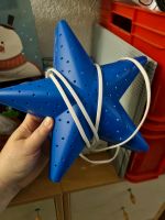 IKEA blauer Stern Wandlampe Nachtlampe Baden-Württemberg - Hilzingen Vorschau