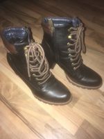 Tom Tailor Pumps Stiefel Schue Stiefeletten 41 schwarz braun Niedersachsen - Neuenkirchen - Merzen Vorschau