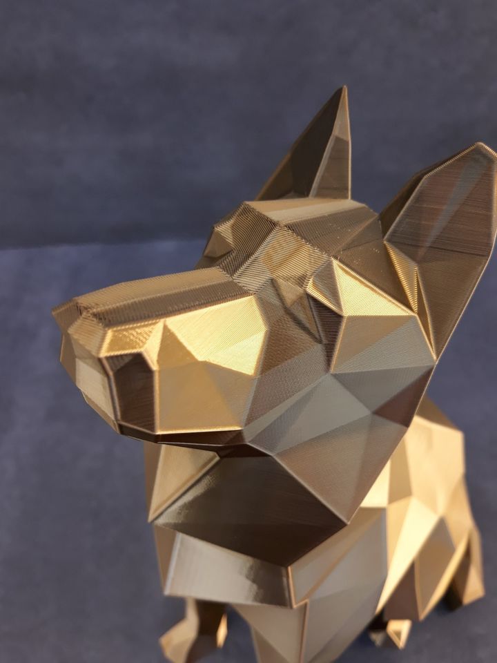 Schäferhund XL Design Skulptur Geschenkidee Hundeliebhaber in Neuberg