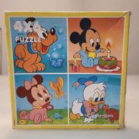 Clementoni Baby Puzzle 4x6  Disney Goofy Mickes Donald Minnie Rar Baden-Württemberg - Ellhofen Vorschau