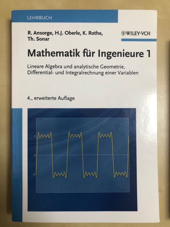 Buch Mathematik für Ingenieure 1 in Moosburg a.d. Isar