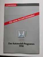 Honda Automobil-Programm 1990 Thüringen - Gera Vorschau