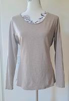Longsleeve T-shirt taupe Gr 40 Brandenburg - Schönefeld Vorschau
