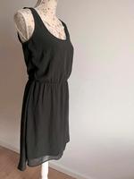 Only Kleid Gr. 36 dunkelgrau anthrazit ärmellos festlich high low Sachsen-Anhalt - Muldestausee Vorschau