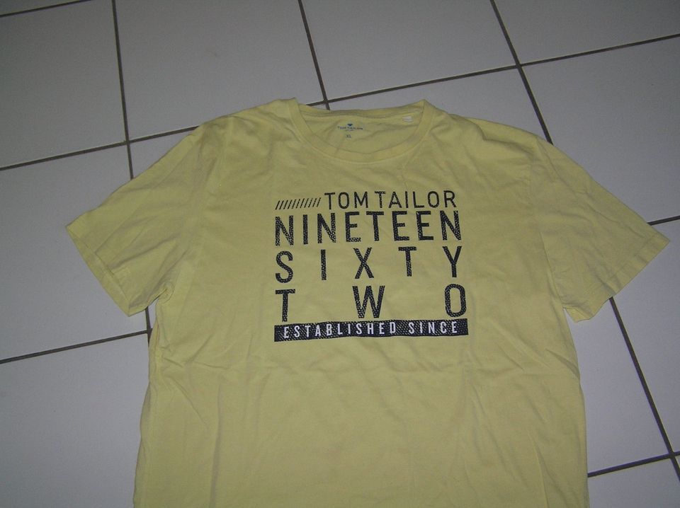 17.) Tom Tailor * T-Shirt * Gr. XL * Oversize * in Veitsbronn