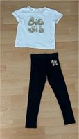 H&M 2 Teiliges Geschwister Set T-Shirt und Leggings gr.116 Bayern - Mühldorf a.Inn Vorschau